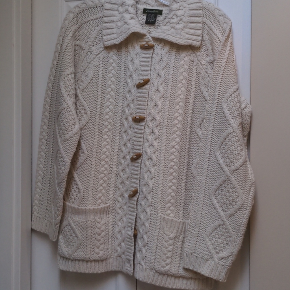 Eddie Bauer Wool Cardigan